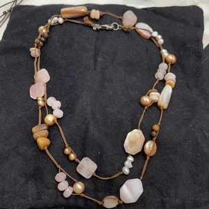 Retired so proud of necklace